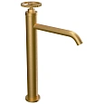 Смеситель для раковины Remer Chrono CH11LXLBG, золото брашированное Смеситель для раковины Remer Chrono CH11LXLBG, золото брашированное