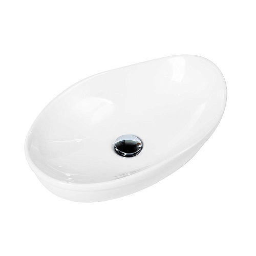 Раковина BelBagno BB1362 525x340 белый Раковина BelBagno BB1362 525x340 белый