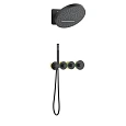 Душевая система Timo Saona SX-2329/03SM встраиваемая с термостатом черный Душевая система Timo Saona SX-2329/03SM встраиваемая с термостатом черный