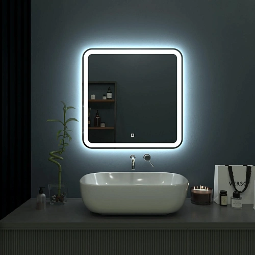 Зеркало Onika Магна 70 см 207046 с LED подсветкой Зеркало Onika Магна 70 см 207046 с LED подсветкой