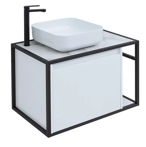 Тумба под раковину Aquanet Nova Lite Loft 75 L белый 00261650 Тумба под раковину Aquanet Nova Lite Loft 75 L белый 00261650