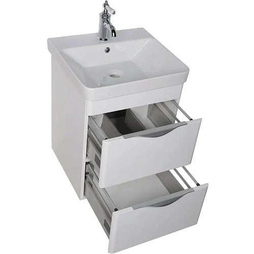 Комплект мебели Aquanet Орлеан 50 белый 00183183 Комплект мебели Aquanet Орлеан 50 белый 00183183