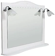 Зеркало RUSH DEVON 105 с полкой Белый, матовый (DEM750105W) Зеркало RUSH DEVON 105 с полкой Белый, матовый (DEM750105W)
