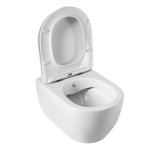 Унитаз подвесной CEZARES COMFORT CZR-191-TH/BS/CZR-2316-SC безободковый с функцией биде с сиденьем Унитаз подвесной CEZARES COMFORT CZR-191-TH/BS/CZR-2316-SC безободковый с функцией биде с сиденьем