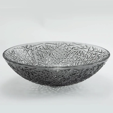 Раковина Boheme 813-B хрустальная черная овальная Раковина Boheme 813-B хрустальная черная овальная