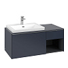 Картинка анонса товара «тумба под раковину villeroy &amp; boch subway 3.0 marine blue / marine blue c57200vq»