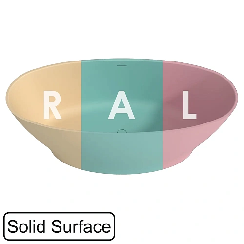 Ванна из искусственного камня WHITECROSS Glock 170x80 RAL матовый Ванна из искусственного камня WHITECROSS Glock 170x80 RAL матовый