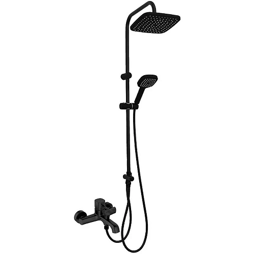 Душевая система Orange Karl M05-934b с изливом, черный Душевая система Orange Karl M05-934b с изливом, черный