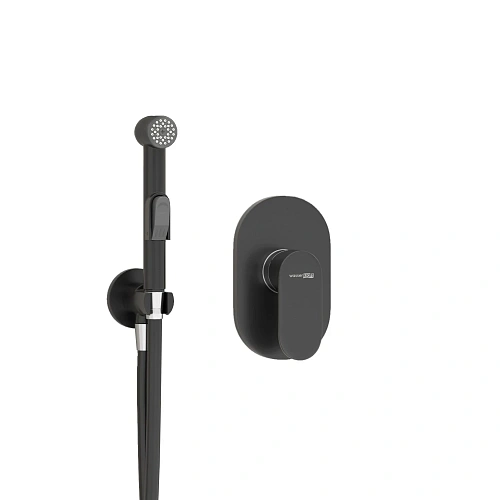 Душевая система WasserKRAFT A117451 со шлангом 150 см черный Душевая система WasserKRAFT A117451 со шлангом 150 см черный