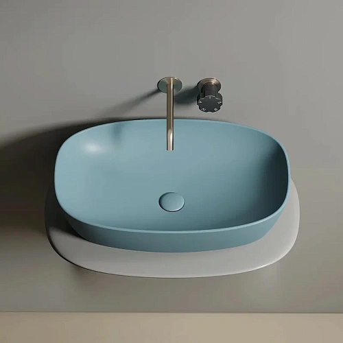 Раковина Ceramica Nova ELEMENT CN6049MLG Зеленый матовый накладная Раковина Ceramica Nova ELEMENT CN6049MLG Зеленый матовый накладная