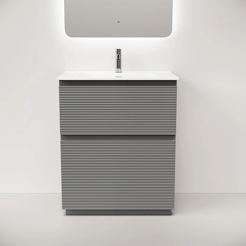 Тумба под раковину SANCOS Folk Floor FL70FES 690х445х850 Ergraut soft, напольная Тумба под раковину SANCOS Folk Floor FL70FES 690х445х850 Ergraut soft, напольная