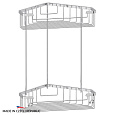 Полка FBS Ryna RYN 006 23/23 см угловая 2-х ярусная Полка FBS Ryna RYN 006 23/23 см угловая 2-х ярусная