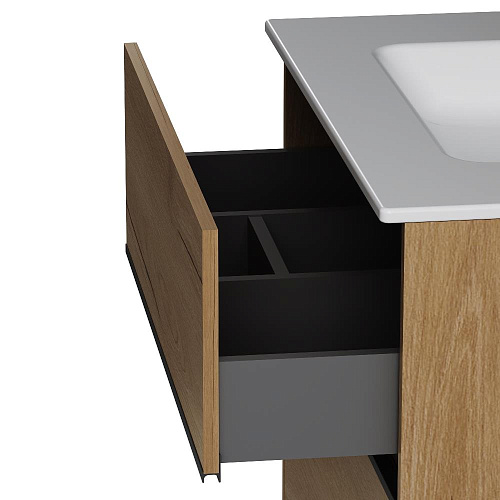 Тумба под раковину AM.PM Sense M7BFUX0802OF универсальная, 80 см, светлое дерево Тумба под раковину AM.PM Sense M7BFUX0802OF универсальная, 80 см, светлое дерево