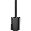Ершик для унитаза Hansgrohe WallStoris с держателем 27927670, матовый черный Ершик для унитаза Hansgrohe WallStoris с держателем 27927670, матовый черный