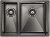 Картинка анонса товара «кухонная мойка paulmark aisi304 annex pm545944-gm вороненая сталь pvd 590х440мм»