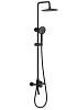 Картинка анонса товара «душевая система wonzon &amp; woghand черный матовый (ww-n3s962-mb)»