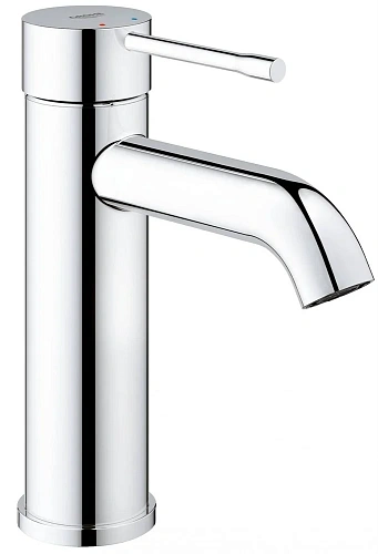 Смеситель для раковины GROHE Essence+ (23590001) с низким изливом, хром Смеситель для раковины GROHE Essence+ (23590001) с низким изливом, хром