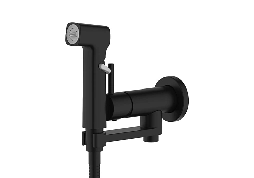 Гигиенический душ Aquatek НИКА AQ1819MB черный матовый Гигиенический душ Aquatek НИКА AQ1819MB черный матовый