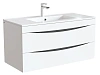 Тумба с раковиной IDDIS Cloud 100 подвесная белая (CLO10W1i95K)