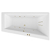 Картинка анонса товара «акриловая ванна excellent sfera 170x100 правая line бронза waex.sfp17.line.br»