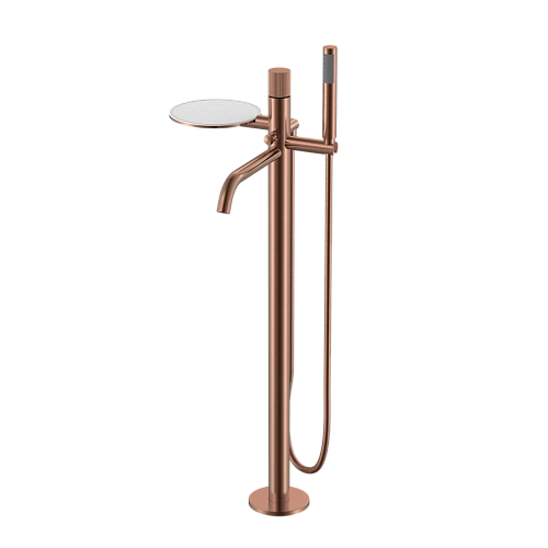 Смеситель для ванны Boheme Stick 129-CB.3 напольный Copper Brushed LINEA Смеситель для ванны Boheme Stick 129-CB.3 напольный Copper Brushed LINEA