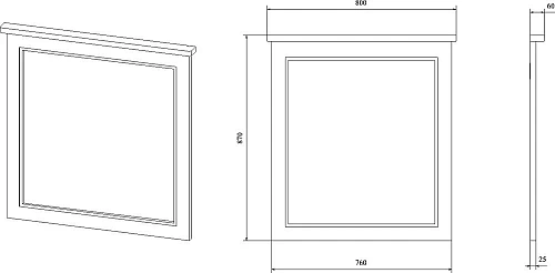 Комплект мебели STWORKI Хальмстад 80 белая, в современном стиле (комплект, гарнитур) 505656 Комплект мебели STWORKI Хальмстад 80 белая, в современном стиле (комплект, гарнитур) 505656