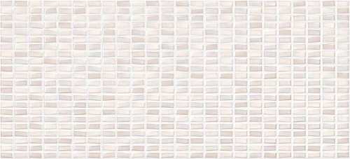Плитка керамическая Cersanit Pudra мозаика бежевый рельеф 20x44 PDG013 Плитка керамическая Cersanit Pudra мозаика бежевый рельеф 20x44 PDG013