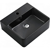 Картинка анонса товара «раковина esbano circon-46 (esrncirc46mb) накладная matt black 460x420x155»