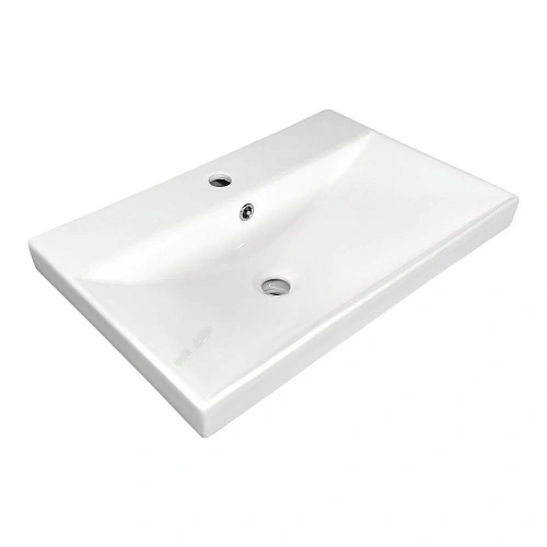 Тумба с раковиной Comforty Селенга-60 00-00021874 дуб темно-коричневый с раковиной CF19696BX-60 Тумба с раковиной Comforty Селенга-60 00-00021874 дуб темно-коричневый с раковиной CF19696BX-60