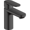 Картинка анонса товара «смеситель для раковины hansgrohe vernis blend 100, со сливным гарнитуром 71551670, матовый черный»