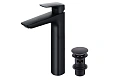 Смеситель для раковины Aquatek ВЕГА AQ1005MB черный матовый Смеситель для раковины Aquatek ВЕГА AQ1005MB черный матовый
