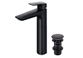 Смеситель для раковины Aquatek ВЕГА AQ1005MB черный матовый Смеситель для раковины Aquatek ВЕГА AQ1005MB черный матовый