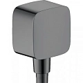 Шланговое подключение Hansgrohe Fixfit 26457340, шлифованный черный хром Шланговое подключение Hansgrohe Fixfit 26457340, шлифованный черный хром