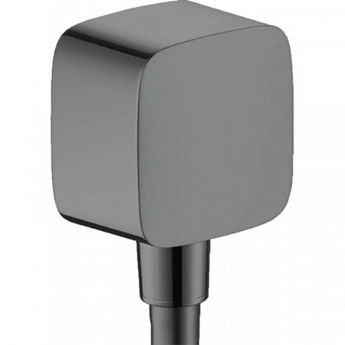 Шланговое подключение Hansgrohe Fixfit 26457340, шлифованный черный хром Шланговое подключение Hansgrohe Fixfit 26457340, шлифованный черный хром