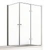 Картинка анонса товара «шторка на ванну new trendy new soleo 120x70 см p-0031/p-0024 r (хром)»
