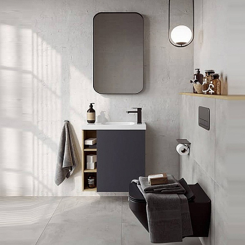 Корпус тумбы под раковину Aqwella Alba 60 R ALB0106RDD подвесной дуб давос 600х700х250 мм Корпус тумбы под раковину Aqwella Alba 60 R ALB0106RDD подвесной дуб давос 600х700х250 мм