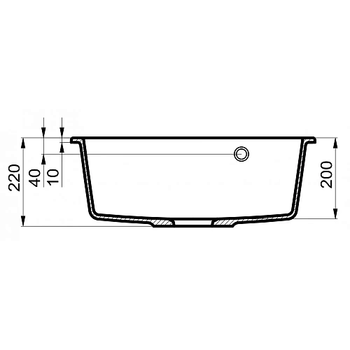 Кухонная мойка Milacio Murcia 60 Cuarzo (MC.77012), белый Кухонная мойка Milacio Murcia 60 Cuarzo (MC.77012), белый