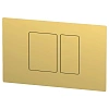 Клавиша смыва Remer RB820DO, золото глянцевое