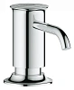 Дозатор жидкого мыла GROHE Authentic встраиваемый в столешницу, хром (40537000)