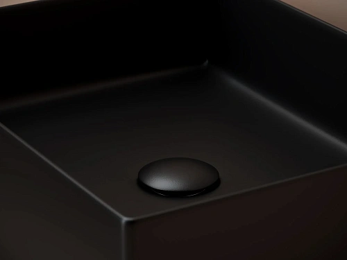 Раковина Ceramica Nova ELEMENT CN6069MB черный матовый накладная Раковина Ceramica Nova ELEMENT CN6069MB черный матовый накладная