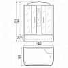Душевая кабина River NARA 150/80/50 МТ 10000003025 Душевая кабина River NARA 150/80/50 МТ 10000003025