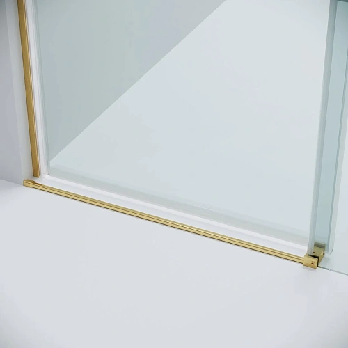 Душевая дверь GROSSMAN Classic 100.K33.04.100.32.00 (100x195) золото сатин, стекло прозрачное Душевая дверь GROSSMAN Classic 100.K33.04.100.32.00 (100x195) золото сатин, стекло прозрачное