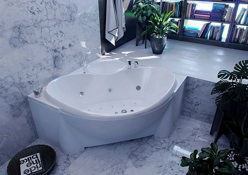 Акриловая ванна Aquatek Эпсилон 150x150 угловая, универсальная, с каркасом EPS150-0000004 Акриловая ванна Aquatek Эпсилон 150x150 угловая, универсальная, с каркасом EPS150-0000004