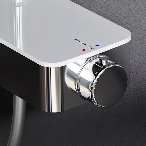 Душевая система AM.PM Inspire V2.0 F0750A400 с термостатом, d 250 мм Душевая система AM.PM Inspire V2.0 F0750A400 с термостатом, d 250 мм