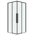 Детальная картинка товара «душевой уголок grossman galaxy 300.k33.01.1010.21.00, 100 х 100 см, стекло прозрачное, профиль черный матовый»