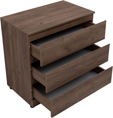 Комод Aquanet Сканди 800x480 Дуб крафт (3 ящика) 00302544 Комод Aquanet Сканди 800x480 Дуб крафт (3 ящика) 00302544