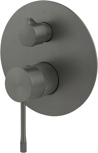 Смеситель для душа Allen Brau Priority 4.0 5.31C11-MG (с внутренней частью, 2 выхода) графит брашированный Смеситель для душа Allen Brau Priority 4.0 5.31C11-MG (с внутренней частью, 2 выхода) графит брашированный