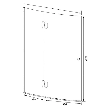 Шторка на ванну Aquanet Mayorca AQ3 L, узорчатое стекло 00175767 Шторка на ванну Aquanet Mayorca AQ3 L, узорчатое стекло 00175767