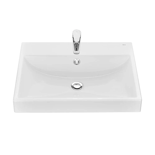 Раковина Roca Ona 600х460 мебельная ZRU9307561 Раковина Roca Ona 600х460 мебельная ZRU9307561