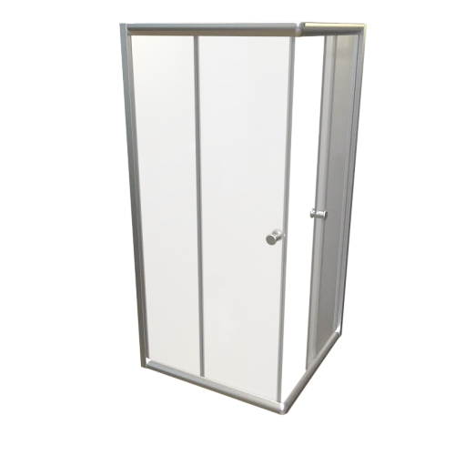 Душевой уголок Radomir Дрим 110 1-09-2-0-0-1201 квадратный, стекла матовые, профиль матовый хром Душевой уголок Radomir Дрим 110 1-09-2-0-0-1201 квадратный, стекла матовые, профиль матовый хром